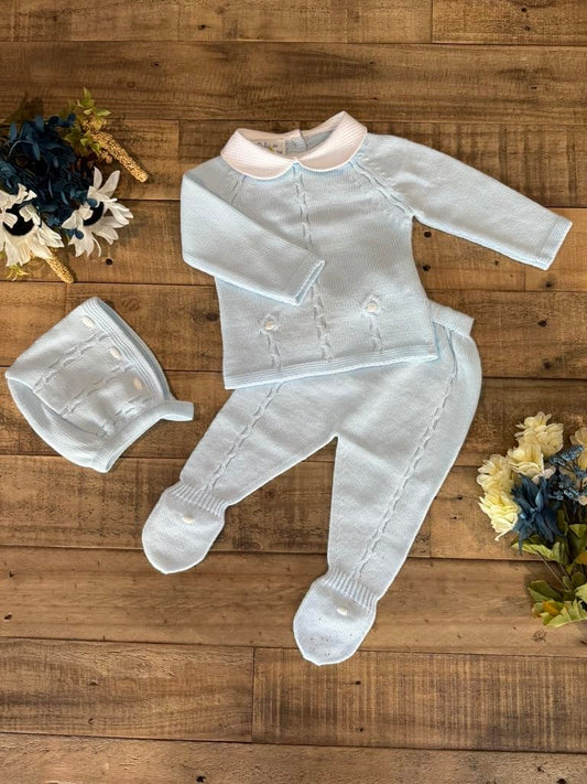 Trenzas 3-Piece Knit Set