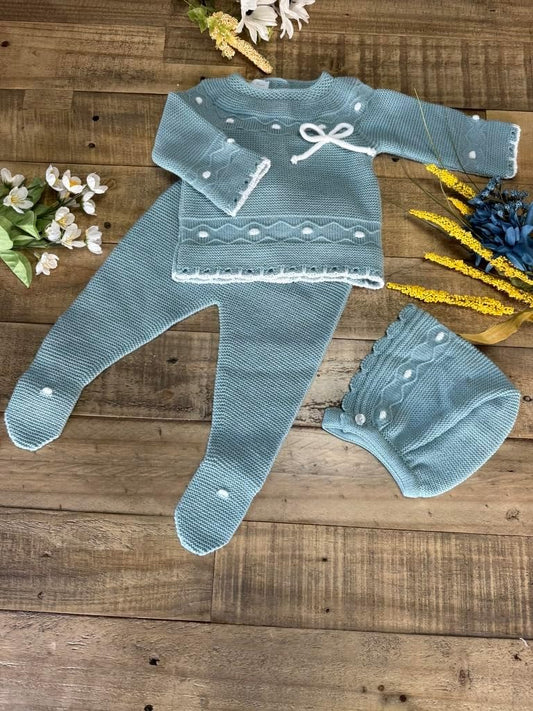 Pompitas 3-Piece Knit Set