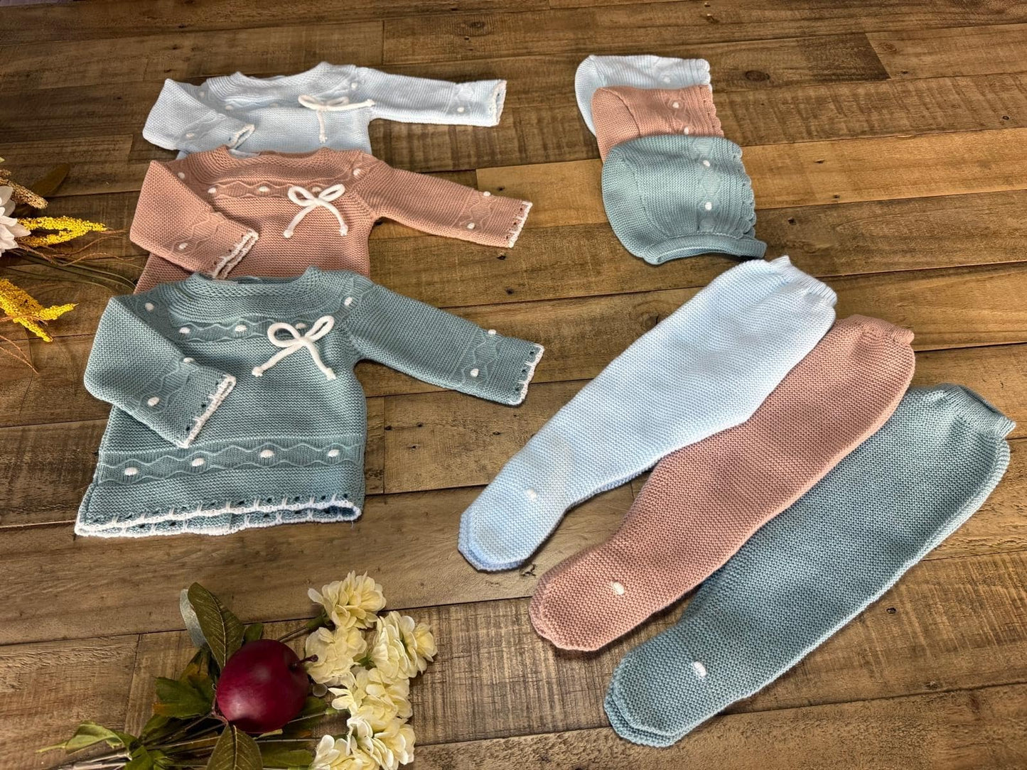 Pompitas 3-Piece Knit Set