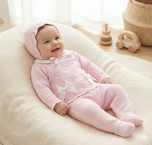 Lacitos 3-Piece Knit Set