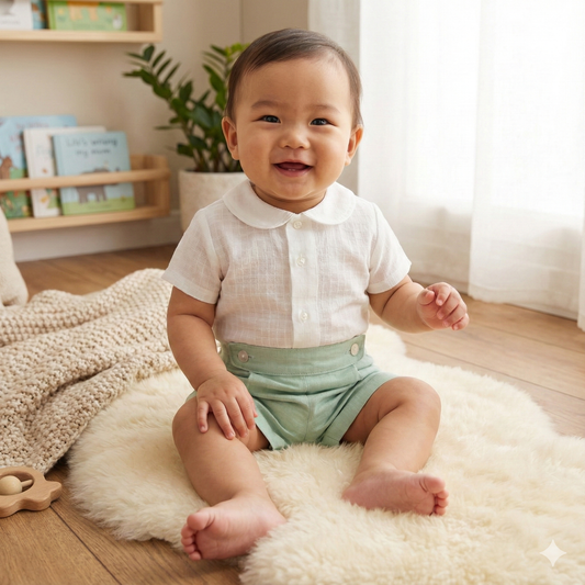 Iguana Verde 2-Piece Baby Set