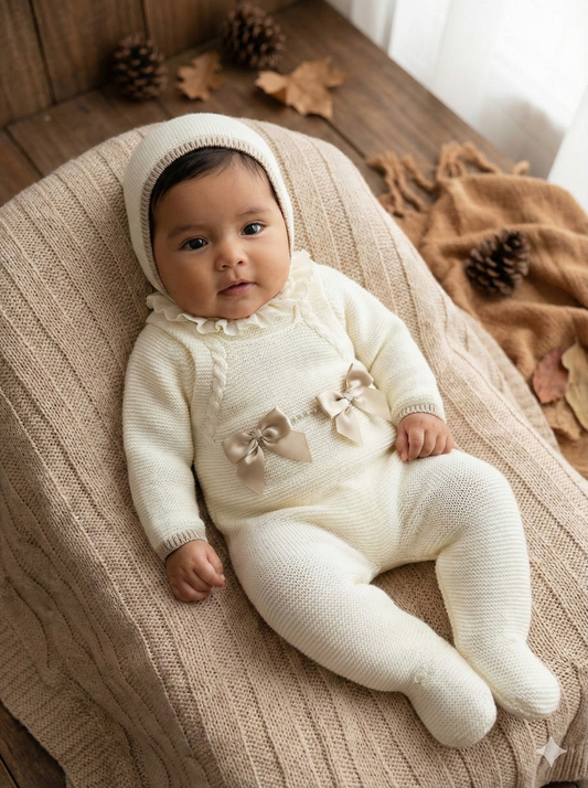 Volantina 3-Piece Romper Set