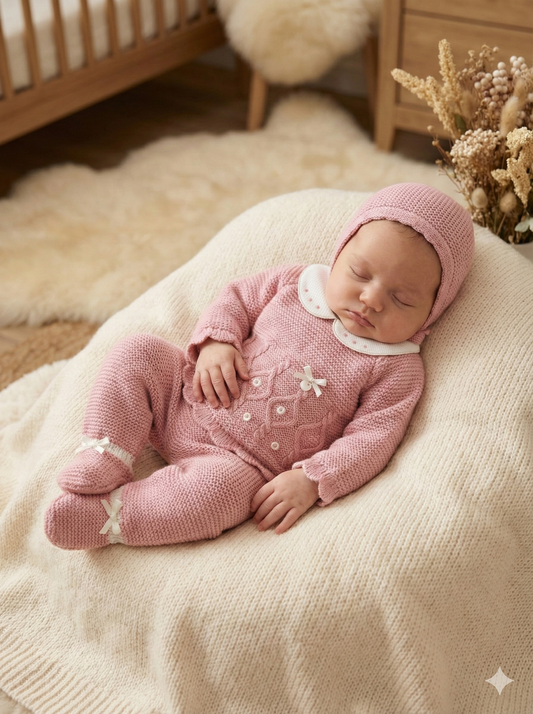 Diamantes 3-piece Knit Set