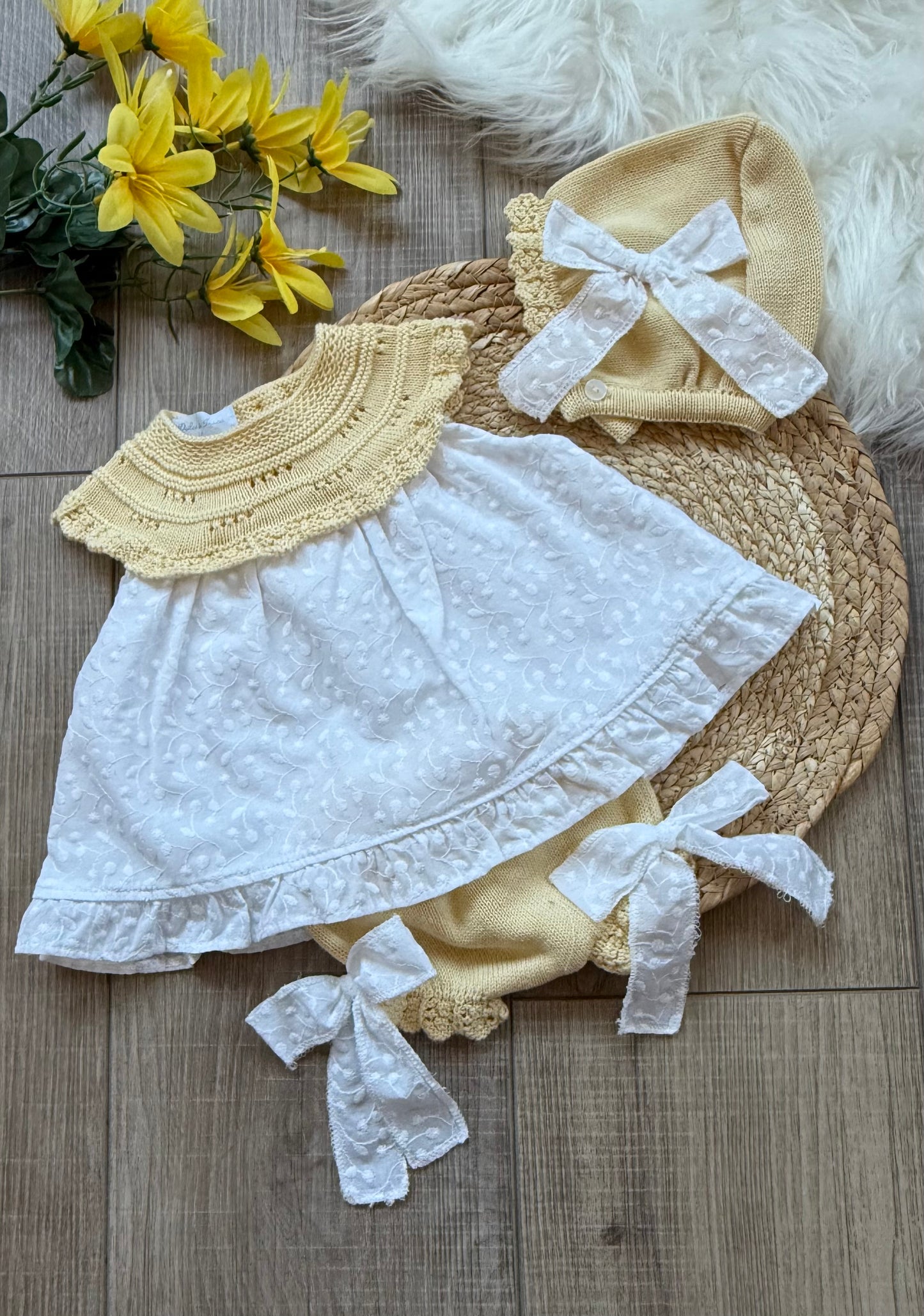 Canarias 3-Piece Plumeti Dress Set