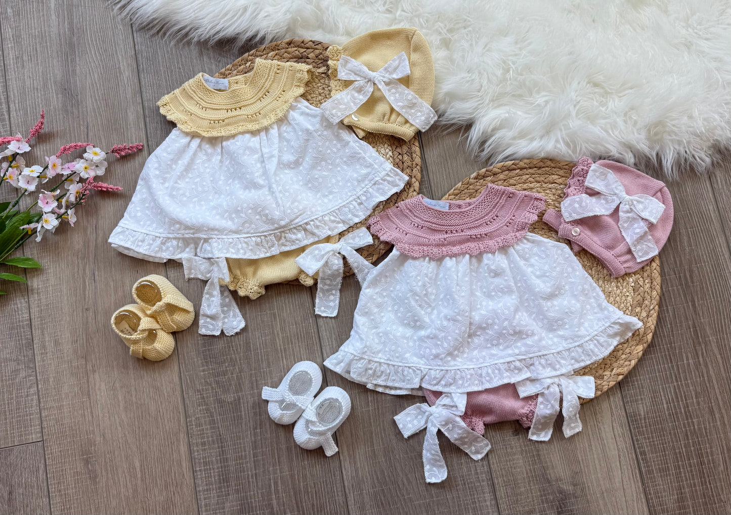 Canarias 3-Piece Plumeti Dress Set