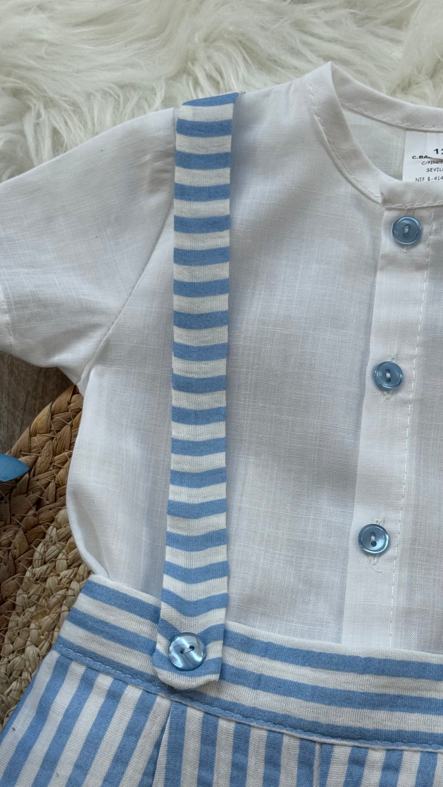 Delfin Azul 2-Piece Romper Set
