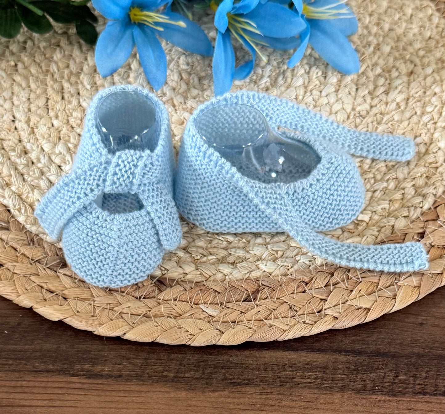 Classic Cotton Baby Booties