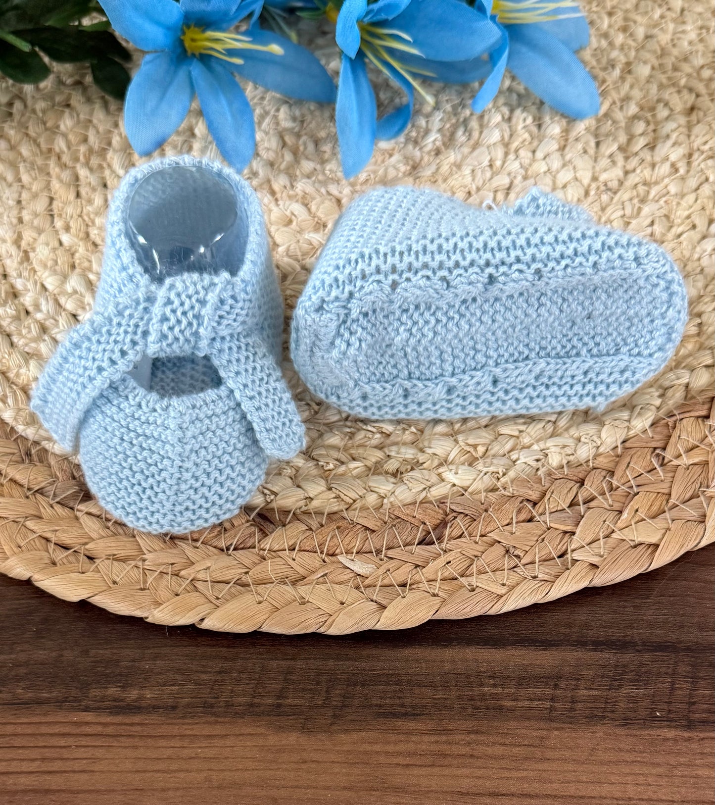 Classic Cotton Baby Booties