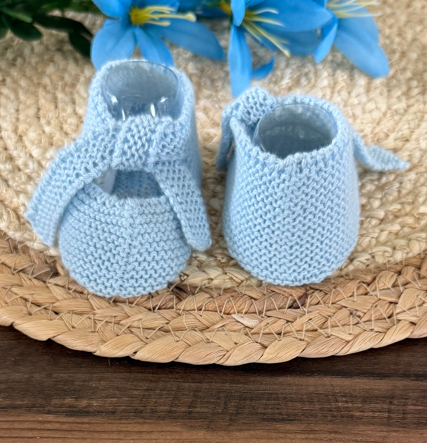 Classic Cotton Baby Booties