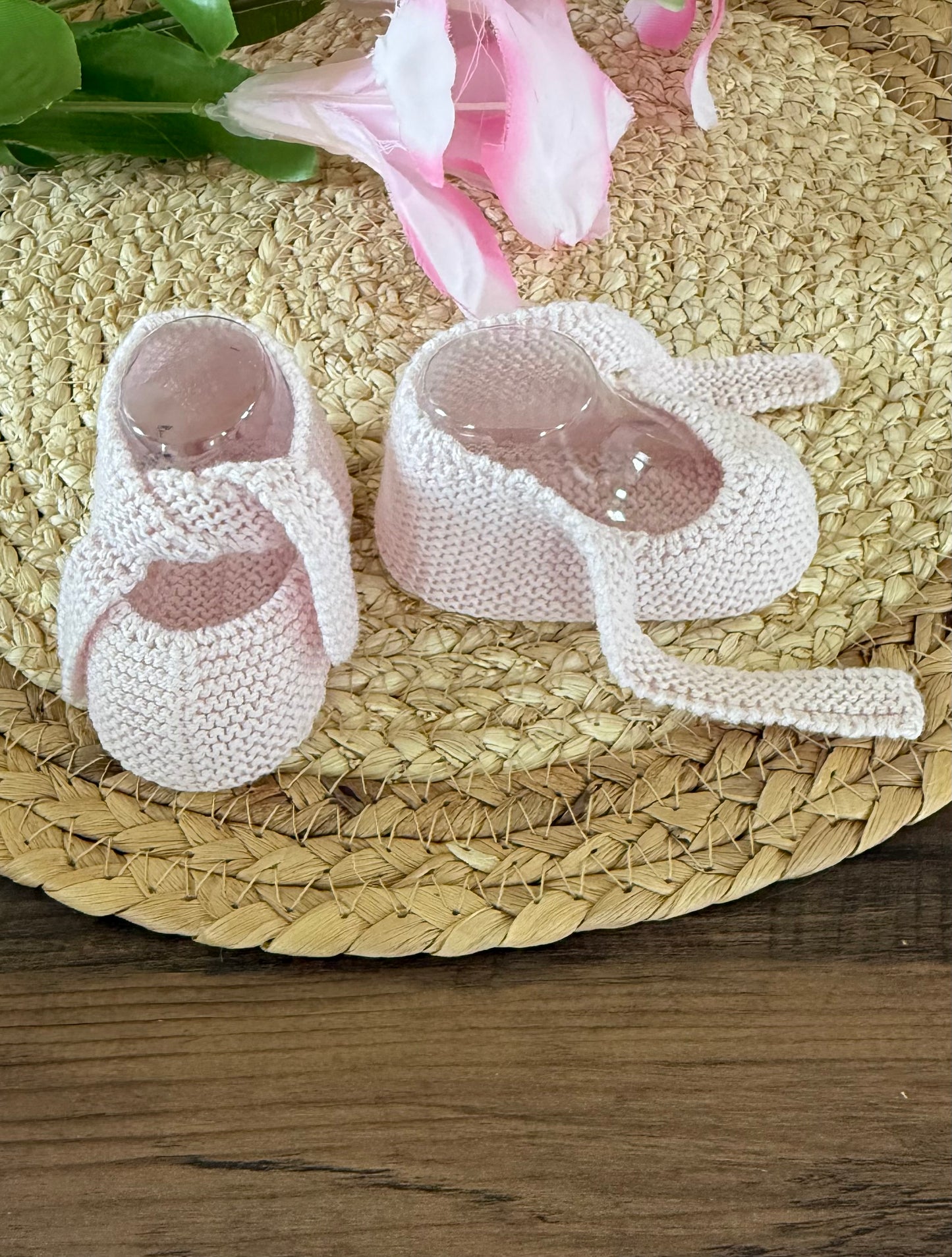 Classic Cotton Baby Booties