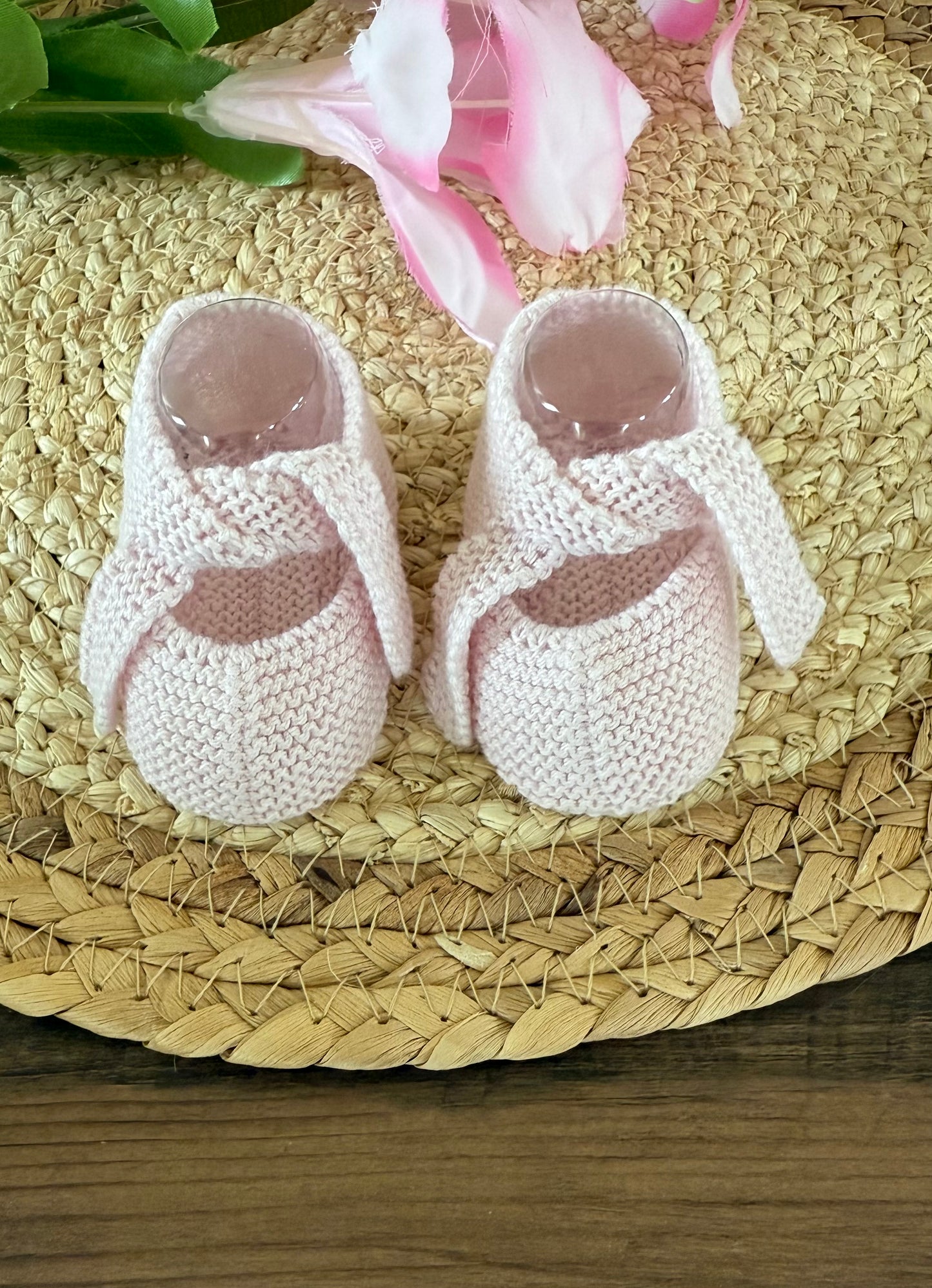 Classic Cotton Baby Booties