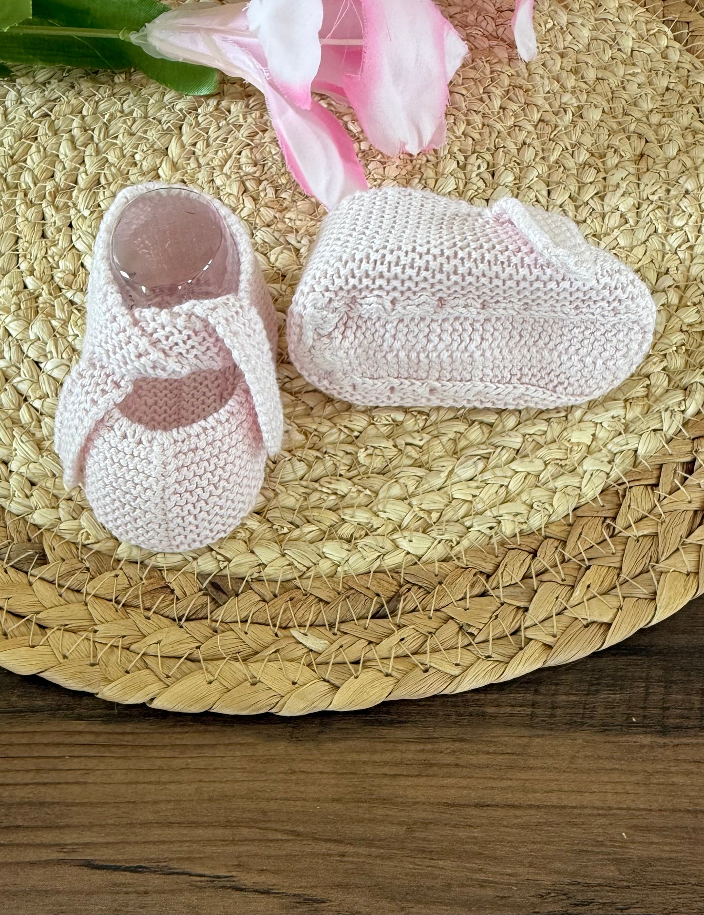 Classic Cotton Baby Booties