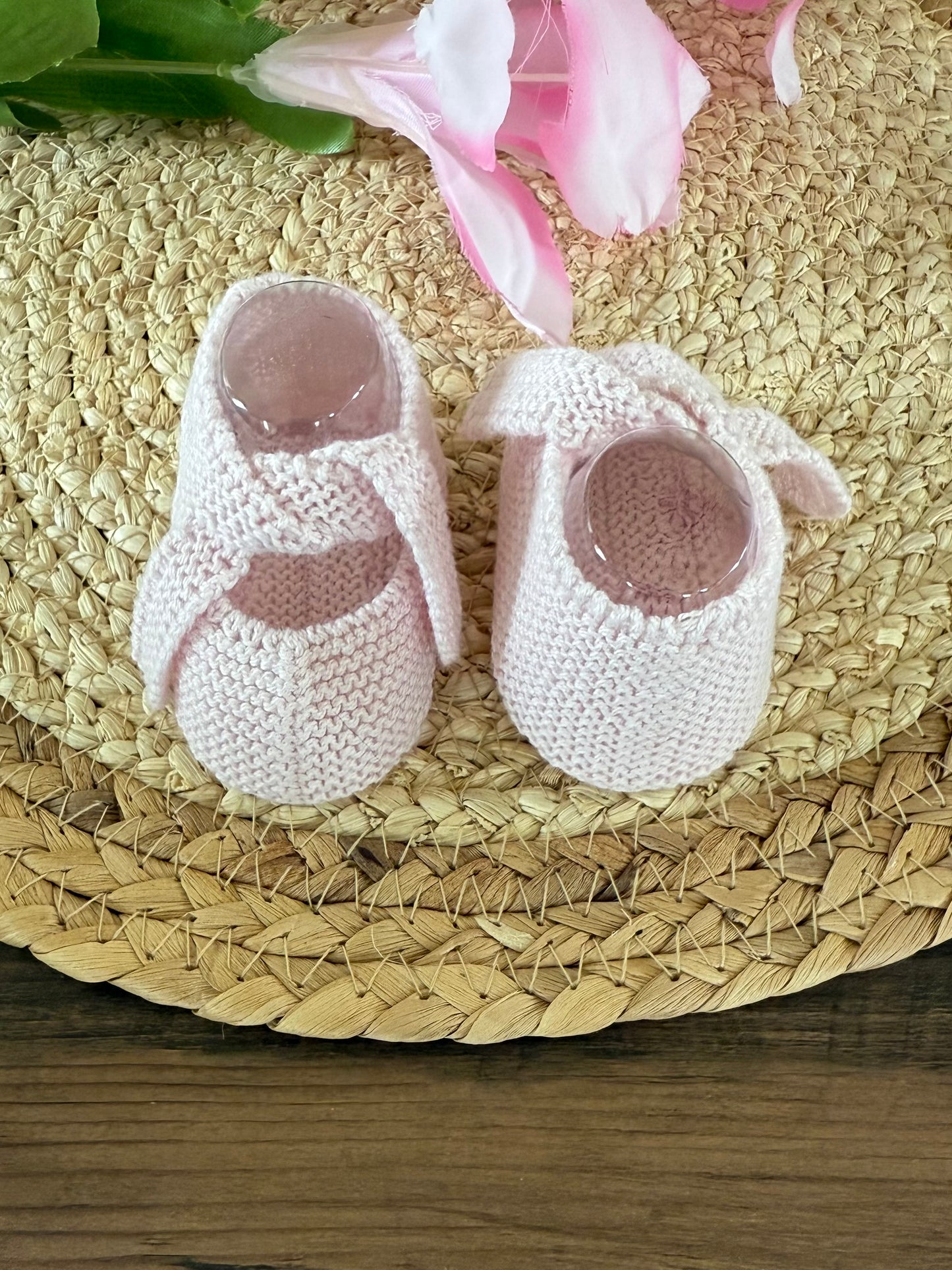 Classic Cotton Baby Booties