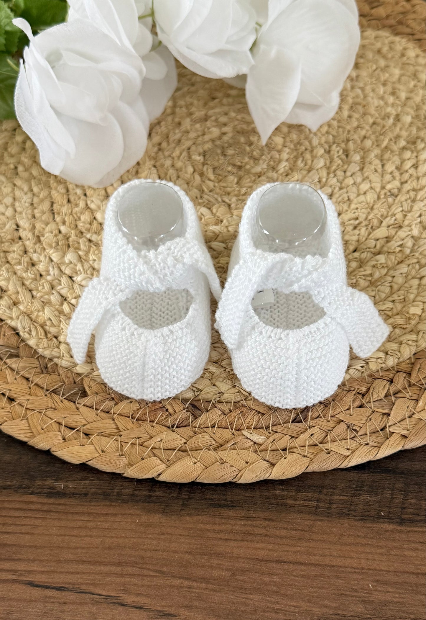 Classic Cotton Baby Booties