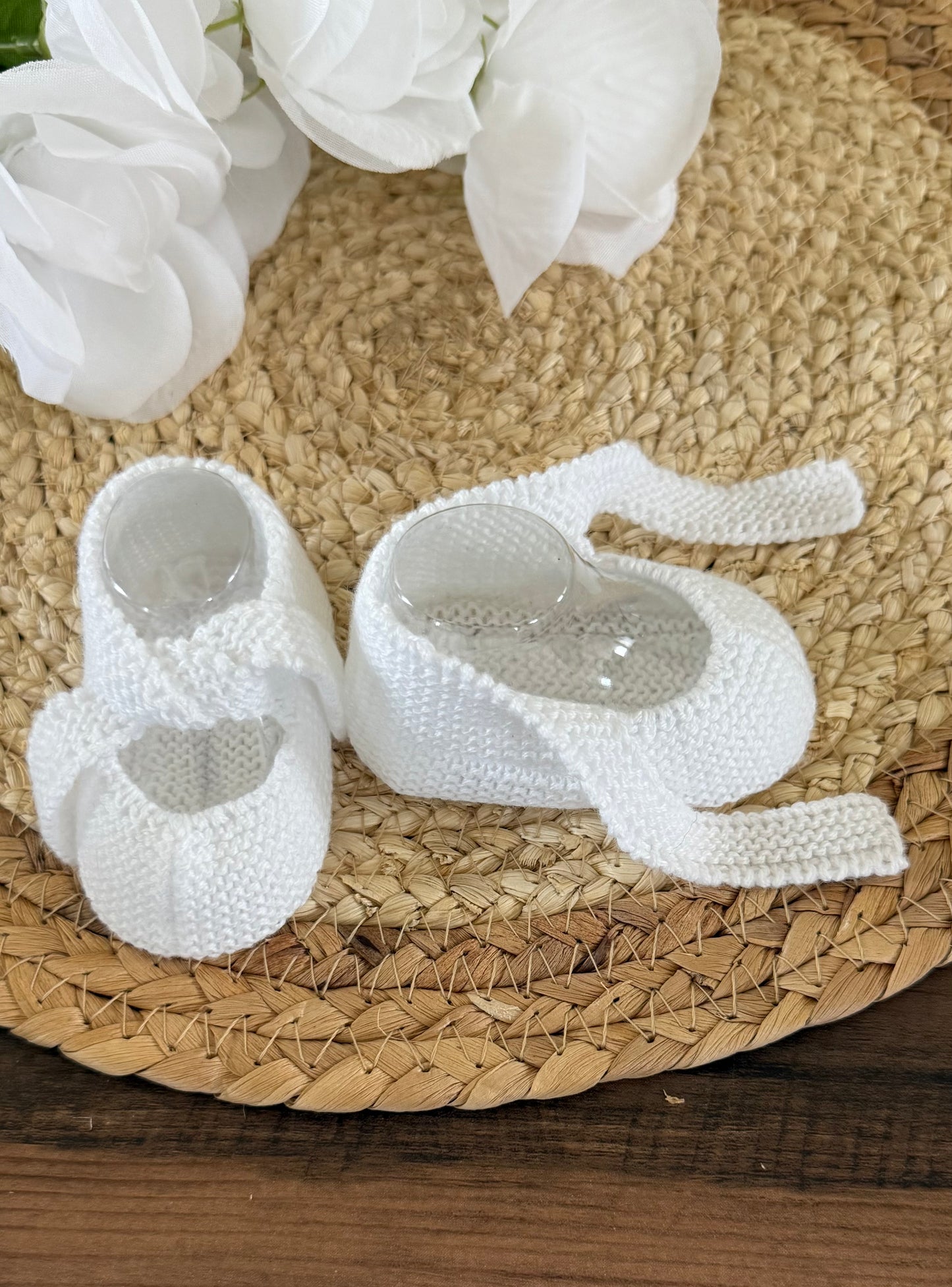 Classic Cotton Baby Booties