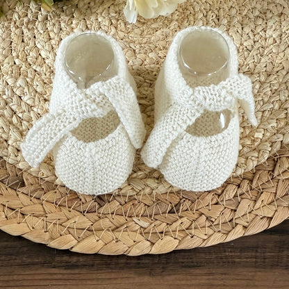 Classic Cotton Baby Booties