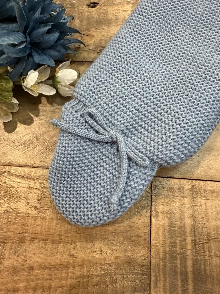 Baby Knit Outfit Set with Jacket and Footie Pants for Boys and Girls