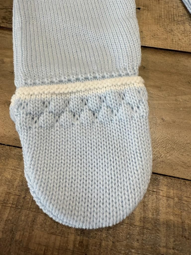 3-Piece Baby's Knitted Set with Sweater, Footed Pants, and Hat for Boys and Girls
