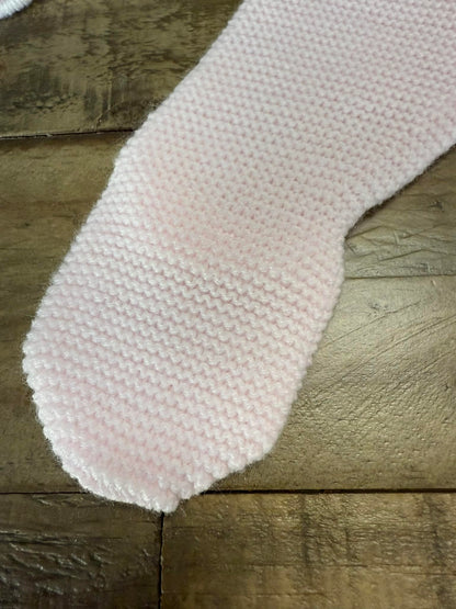 3-piece Baby Girl Knitted Sweater, Pants, and Hat Set