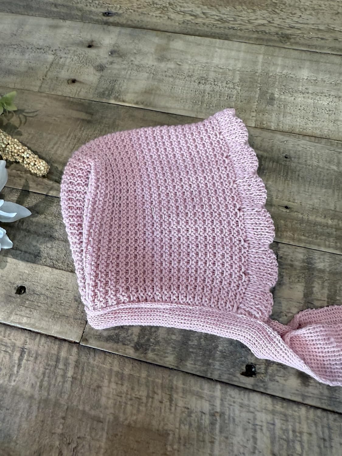 Baby Girl 3-piece Knitted Sweater, Footed Pants, and Hat Set