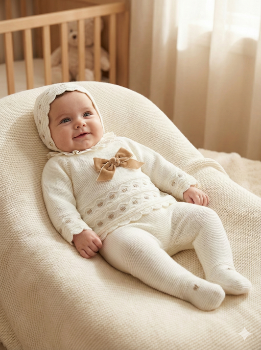 Elegante 3-piece Knit Set