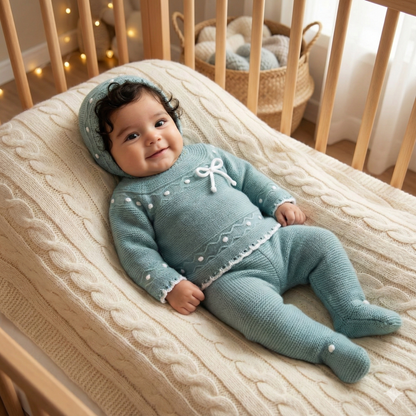 Pompitas 3-Piece Knit Set