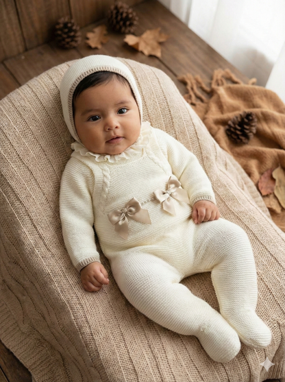 Volantina 3-Piece Romper Set