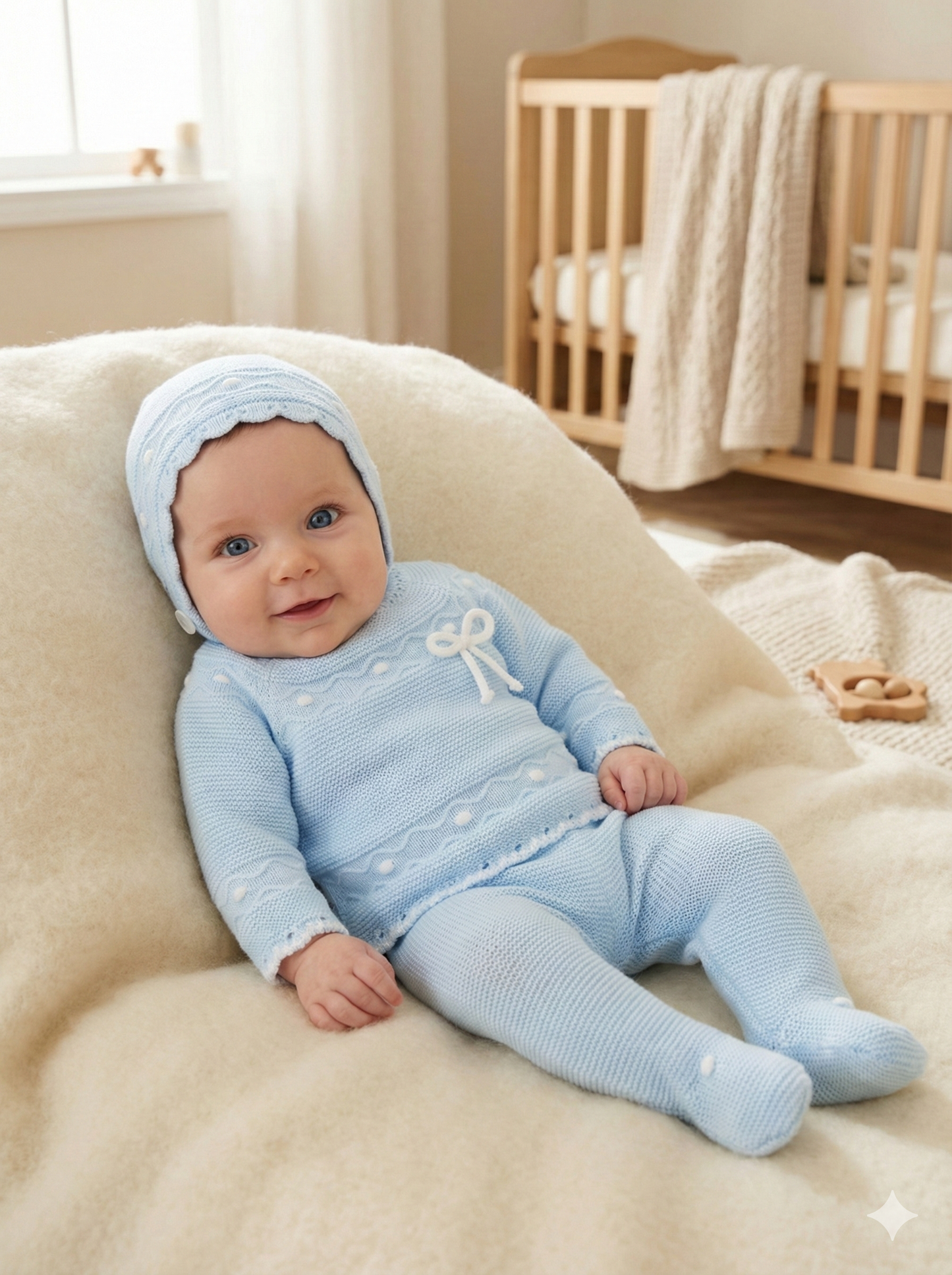 Pompitas 3-Piece Knit Set