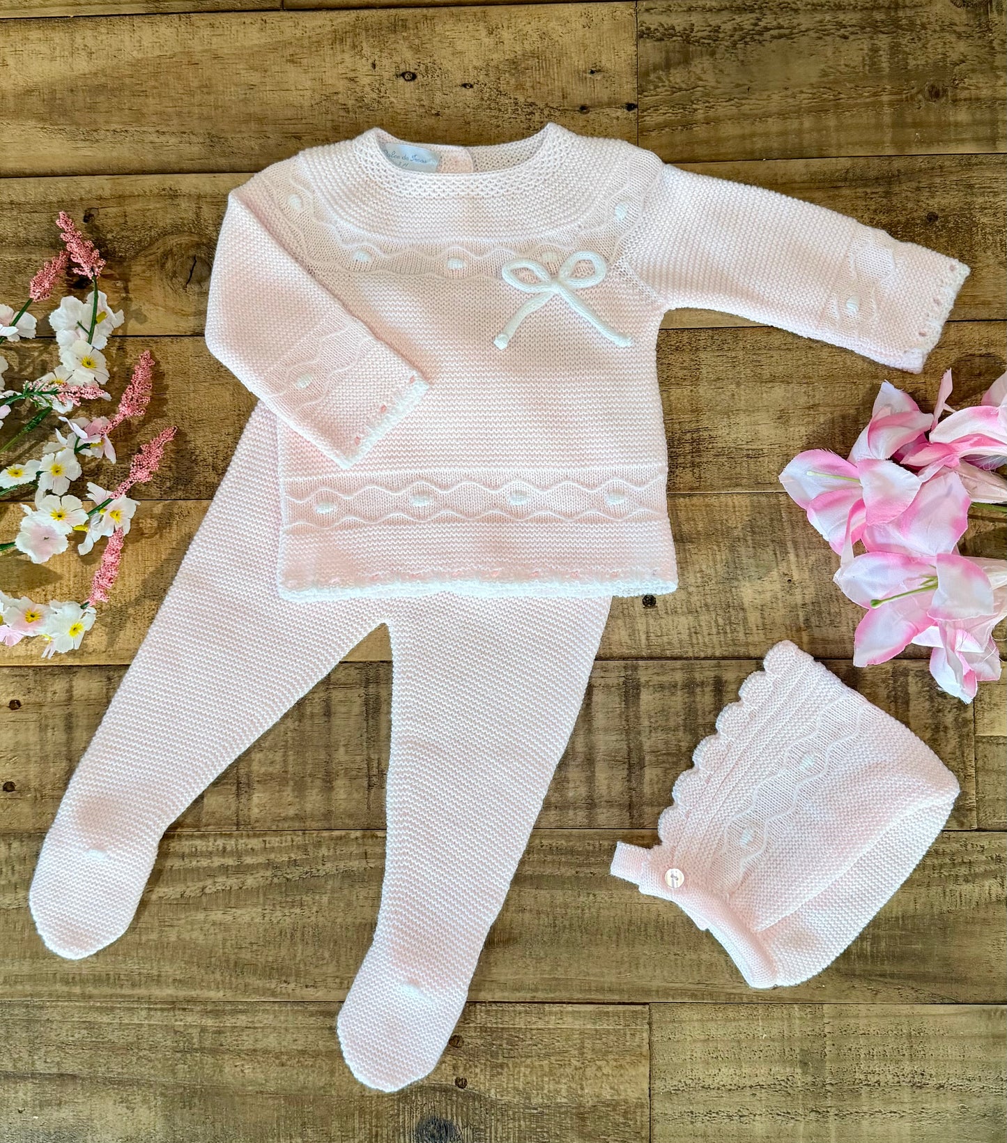 Pompitas 3-Piece Knit Set