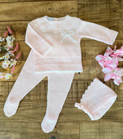 Pompitas 3-Piece Knit Set