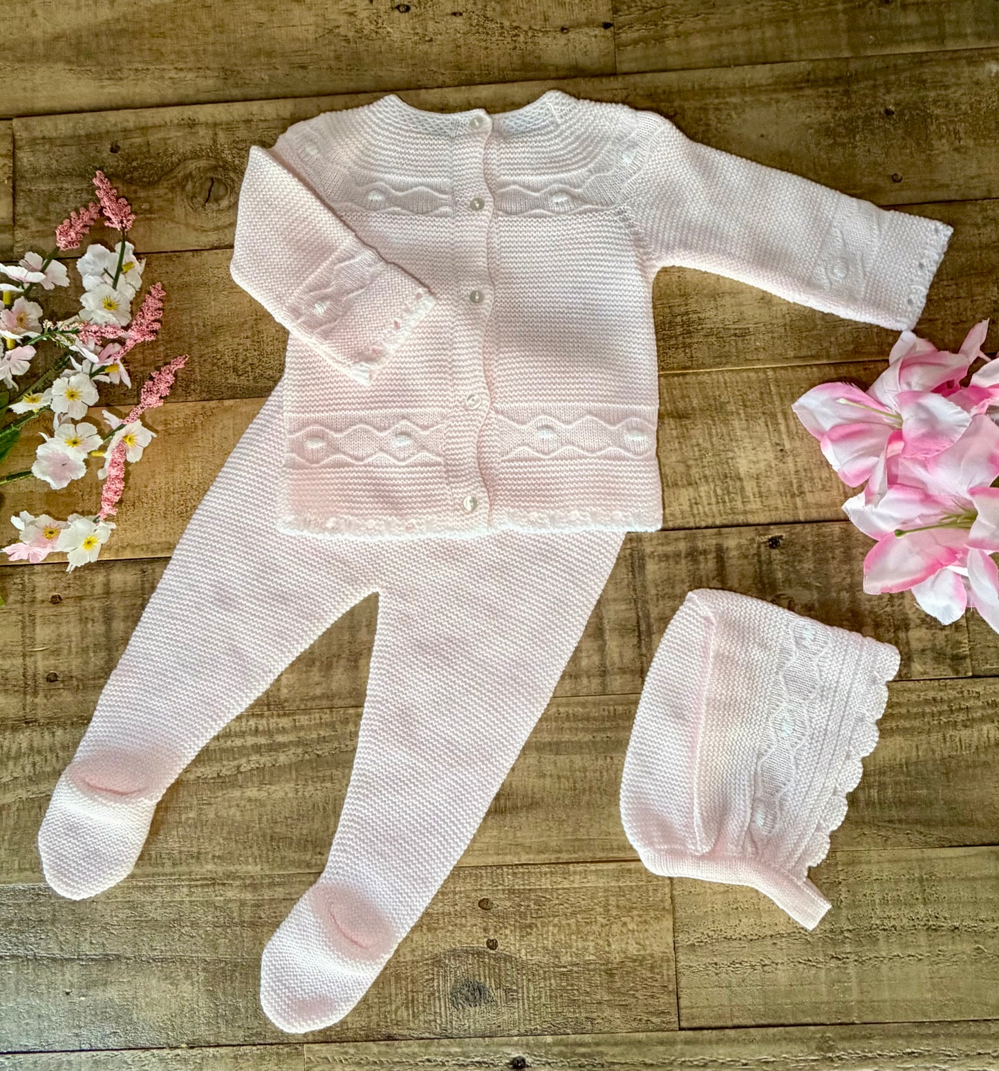 Pompitas 3-Piece Knit Set