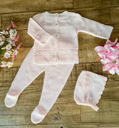 Pompitas 3-Piece Knit Set