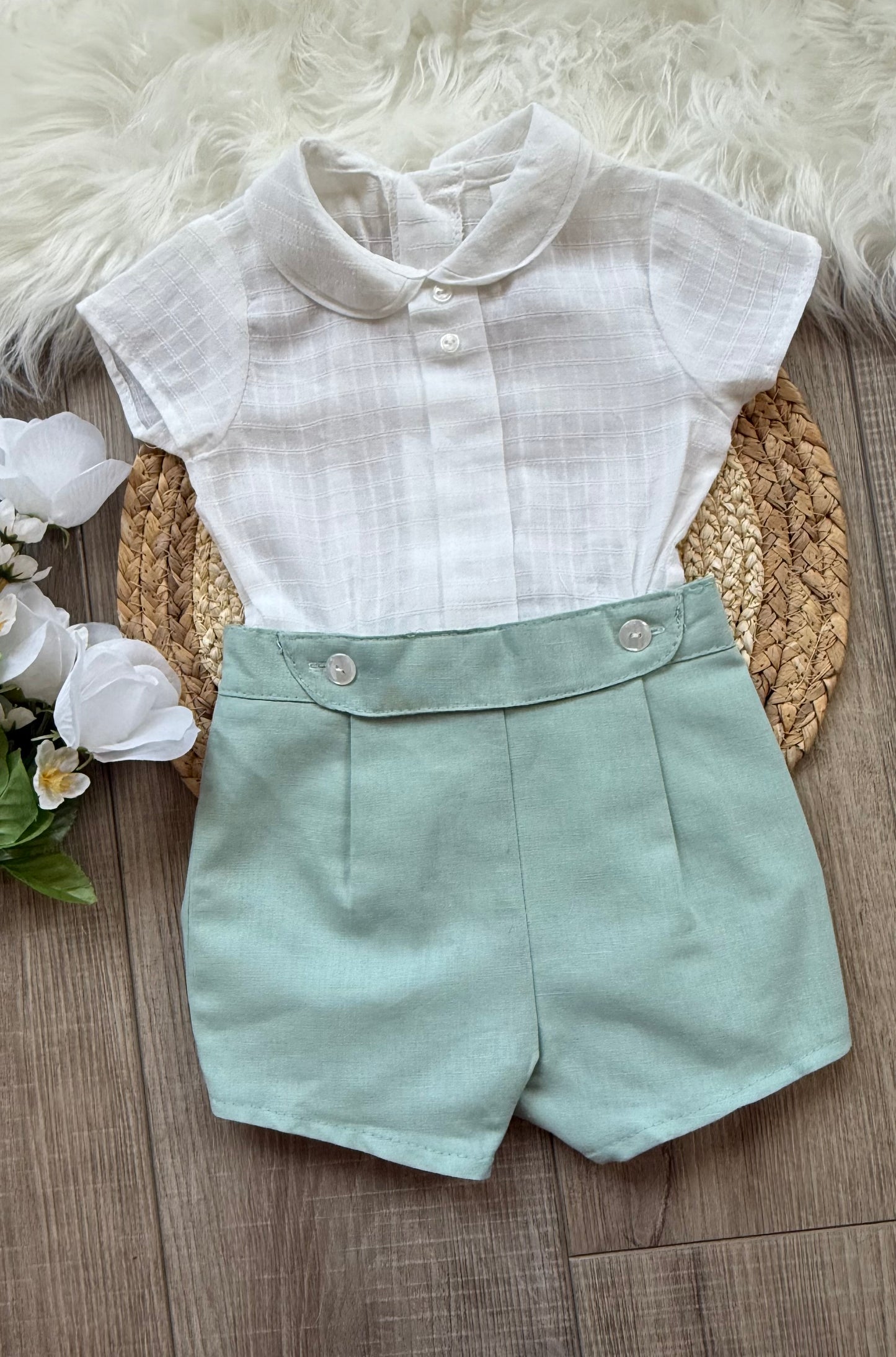 Iguana Verde 2-Piece Baby Set
