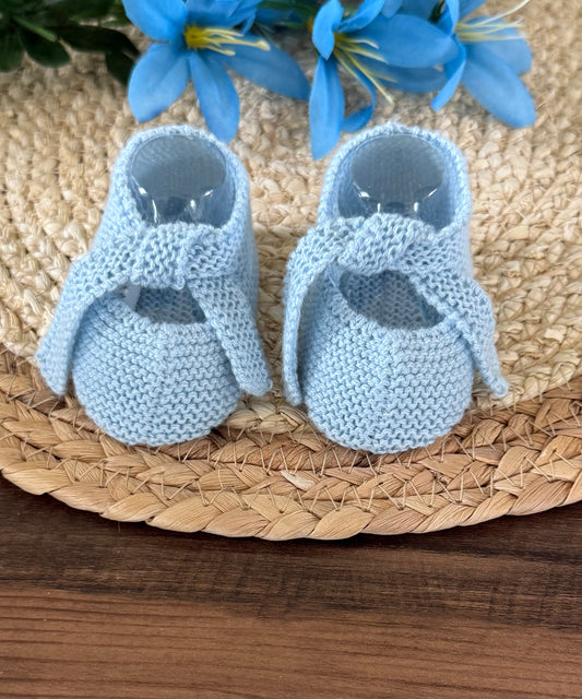 Classic Cotton Baby Booties