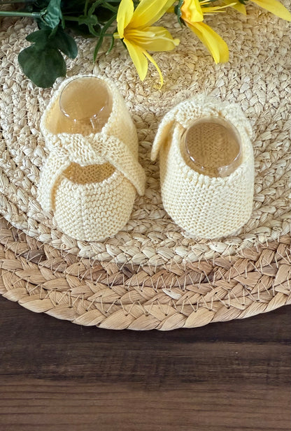 Classic Cotton Baby Booties