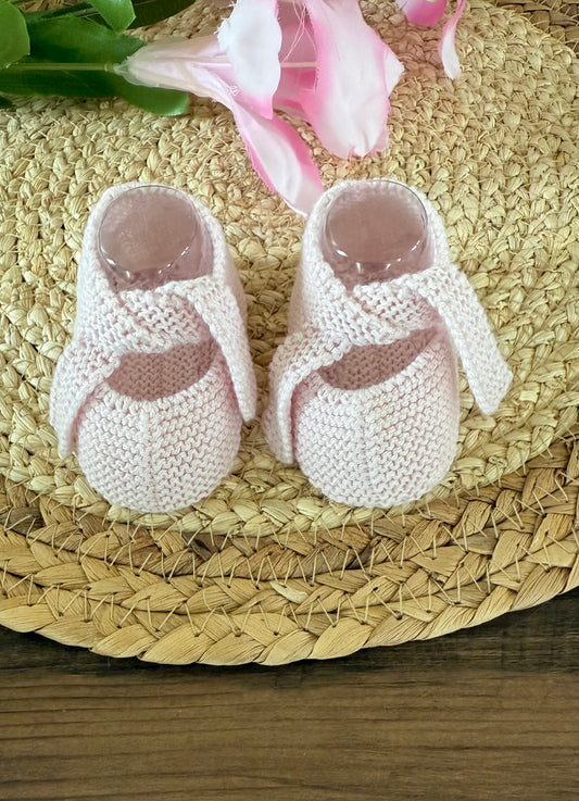 Classic Cotton Baby Booties