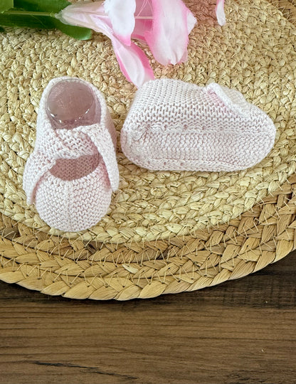 Classic Cotton Baby Booties