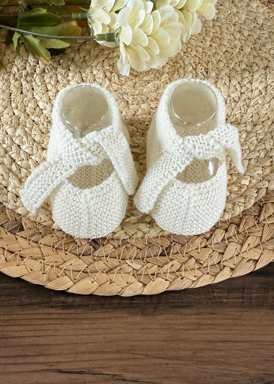 Classic Cotton Baby Booties