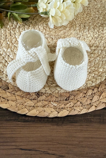 Classic Cotton Baby Booties