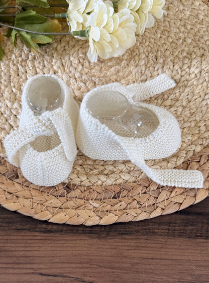 Classic Cotton Baby Booties