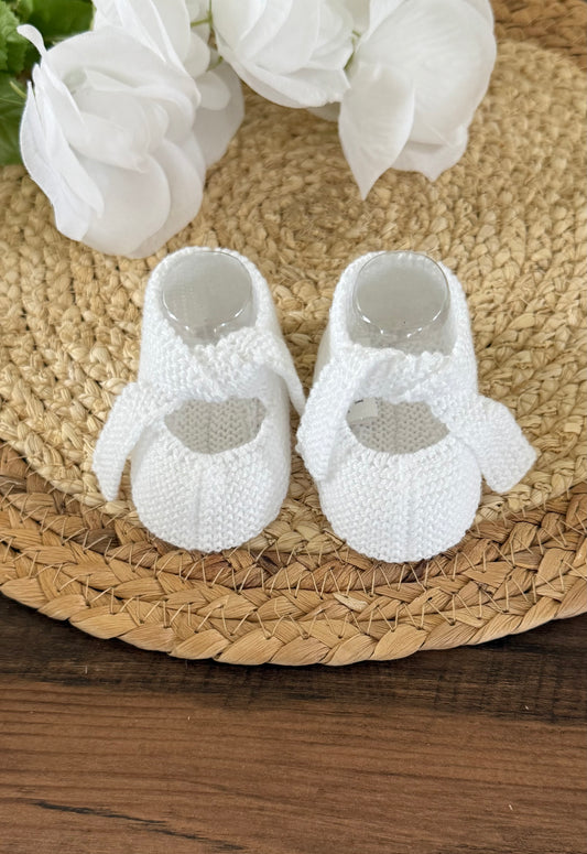 Classic Cotton Baby Booties