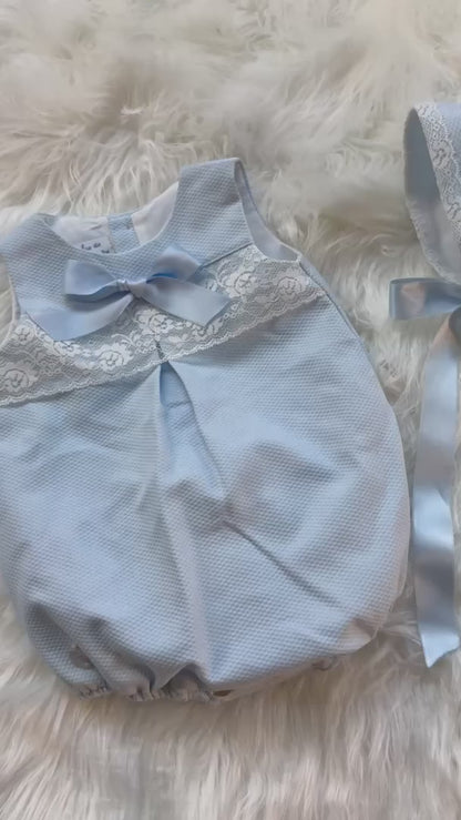 Orlando 2-Piece Pique Romper Set