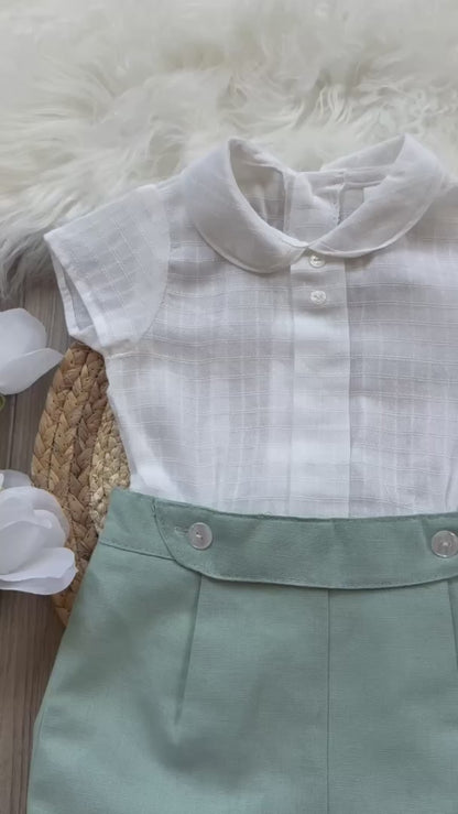 Iguana Verde 2-Piece Baby Set